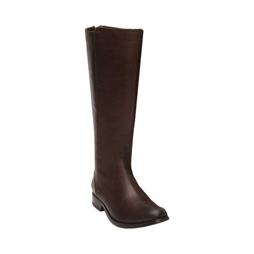 frye melissa stud back zip chocolate