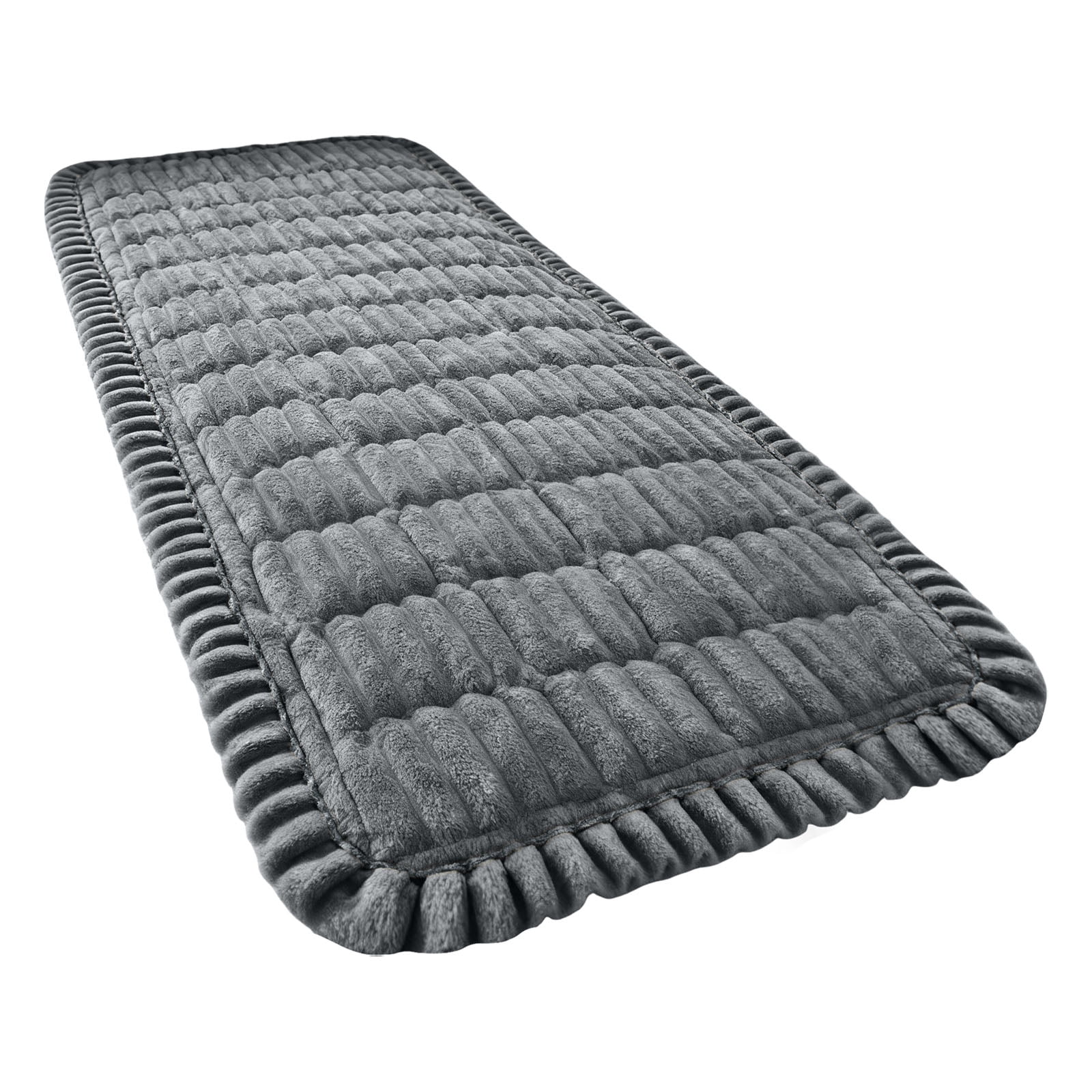 Paw Lounge Plush Pet Couch Cover, Paw Cart Couch Cover, Ultra-Soft Quilted Sofa Protector, Washable Non-Slip Furniture Cover for Dogs Cats Kids and Living Room Decor (Dark Gray，35.43x23.62Inch)