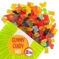 thumbnail image 5 of Gummy Candy Mix | 2 Pound Variety Pack | Gummy Worms, Bears, Butterflies, 3D Bears, 3D Dinosaurs, 5 of 7