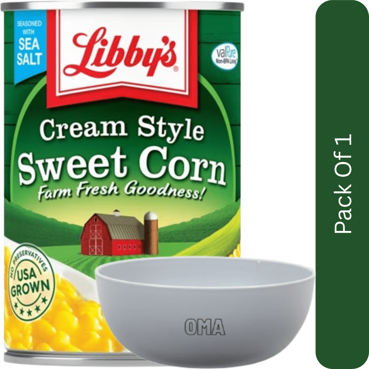 Green Giant Steam Crisp White Shoepeg Whole Kernel Corn, 11 Oz