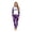 Women, variant on 220GSM Purple Drip Ghost Raglan Family Pajamas, Happy Halloween Matching Loungewear for Family Holiday Photos(WomenS)