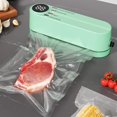 thumbnail image 2 of Mini Food Saver Vacuum Sealer Machine 2025 Updated,Cordless Rechargeable Sealer Digital Display Food Preservation Heat Sealer Machine for Dry/Moist Food Storage, 2 of 7