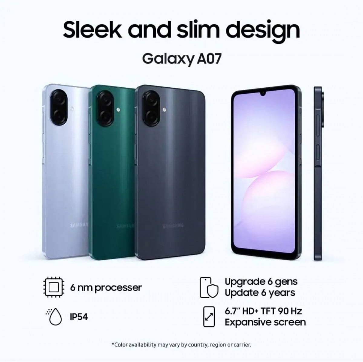 Samsung Galaxy A07 (NEW)4GB/64GB-GREEN - Walmart.com