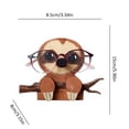 thumbnail image 4 of Wooden Animal Glasses Holder Creative Desk Eyewear Stand For Sunglasses Reading Glasses Home Office Car Decorative Organizer, 4 of 10