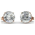 thumbnail image 7 of Cate & Chloe Mallory 18k Rose Gold Plated Stud Earrings with Swarovski Crystals Gift for Women, 7 of 7