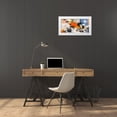 thumbnail image 3 of Pima, Arthur 24x14 White Modern Wood Framed Museum Art Print Titled - Youth (detail), 3 of 4