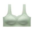 thumbnail image 4 of ALLLIST Bras for Women Push up Seamless Back Smoothing Bralette Solid Cozy Green Sport Ladie's Bras Size M-2XL, 4 of 6