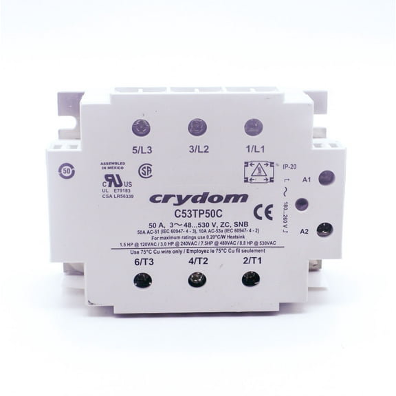 Sensata - Crydom C53TP50C 50A 280V Screw Panel Mount Solid State Relay