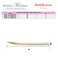 thumbnail image 3 of Collar para ambos sexos dorado VentDepot GoldLuve 4Pzas Oro 60cm 6mm grosor, 3 of 4