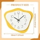 thumbnail image 4 of Reloj de pared,Reloj de pared decorativo,moderno y elegante,Reloj de pared,Reloj de pared abstracto moderno y silencioso para casa de campo,Cocina tranquila,aula,reloj colgante,comedor, 4 of 8