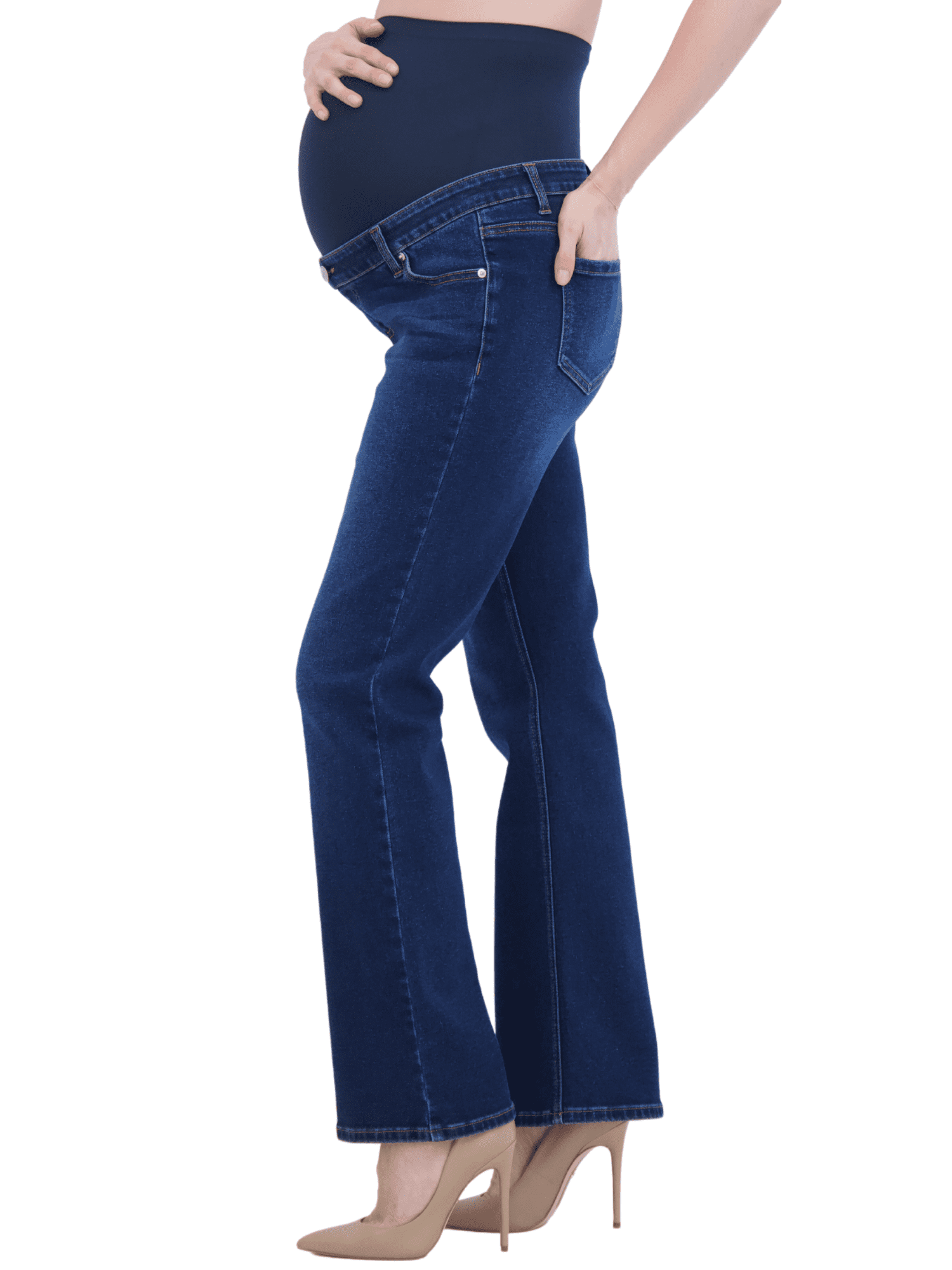 Time and Tru Maternity Bootcut Jean, Sizes S-XXL