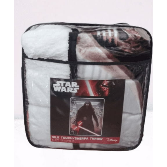 Star Wars Kylo Ren Darth Vader night throw blanket for kids' boy girl bedding super soft silk touch sherpa fleece