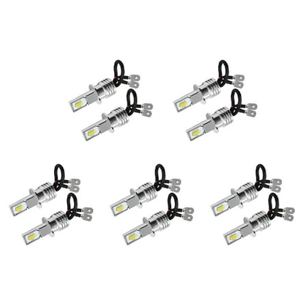 

10X H3 Super LED Headlight Fog Light Driving Lamp Bulb Kit 6000K White 100W
