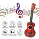 thumbnail image 4 of Juguetes de piscina, juguetes para bebés, juguetes para niños pequeños, hipopótamo, guitarra, ukelele, instrumento de simulación, juguete de educación temprana, guitarras de plástico para niños., 4 of 6