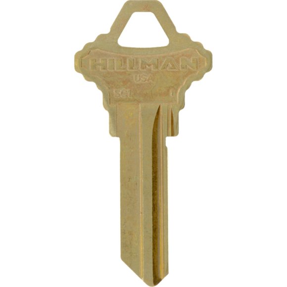 KEY SCHLG SC1 BRASS (Pack of 1)