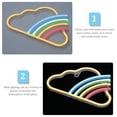 thumbnail image 4 of LED Cloud Neon Light Wall Sign Cloud Rainbow Neon Lamp Cloud Neon Sign, 4 of 8