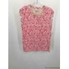 Pre-Owned Escada Pink Size Medium Floral Sleeveless Top