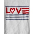 thumbnail image 6 of EV1 from Ellen DeGeneres Love Flag Tee Women's, 6 of 8