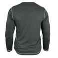 thumbnail image 6 of BXINGOHAI Men's Quarter Zip Pullover Long Sleeve Golf Shirts for Men Thermal 1/4 Half Zip Sweatshirts Dark Gray 2XL, 6 of 7