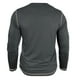 thumbnail image 5 of pstuiky camisas de manga larga para hombre, Camiseta informal de manga larga con cuello redondo y bolsillos abotonados para hombre, color liso, transpirable camisetas de hombre l, 5 of 7