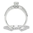 thumbnail image 3 of 1.00 Carat Bridal Set with Round Cut Diamond in 10k White Gold, 3 of 3
