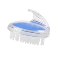 thumbnail image 1 of Yuarrent Cabeza de silicona Masajeador corporal Champú Cepillo de masaje para el cuero cabelludo Peine para lavar el cabello Cepillo de ducha corporal Juegos de accesorios de baño azul Yuarrent HA003602-04, 1 of 1