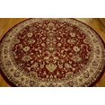 thumbnail image 3 of Unique Loom Kashan Traditional Floral Area Rug, 8 Feet, Burgundy/Ivory, 3 of 4