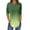 Green, variant on Seductiva Women's 2025 Fashion Tops 3/4 Sleeve T-Shirts 3/4 Length Sleeve Women Tops 2025 Spring Neck Casual Print Tunic T Shirts Three Quarter Length Women Tops Basic Business Tees Blouses Basic Top