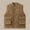 Brown, variant on ZZwxWA Boys Girls Vest Toddler Kids Winter Warm Padded Vest Sleeveless Stand Collar Jacket Coat Clothes