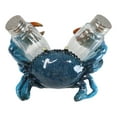 thumbnail image 2 of Nautical Ocean Marine Blue Crab Salt And Pepper Shakers Holder Figurine Set, 2 of 9