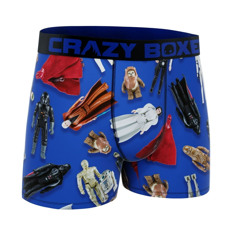 CRAZYBOXER Men s Underwear Star Wars Soft Comfortable Boxer Brief Lightweight Walmart
