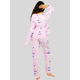 thumbnail image 3 of Set De 2 Pijamas Afelpadas Mujer Unitalla Polar Pantalón Sudadera Ropa Invierno, 3 of 5