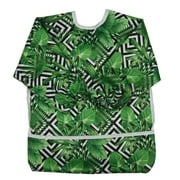 1 Baby Bib Feeding Waterproof Long Sleeve Shirt Toddler Painting Drawing With Pocket 1-3 years old BS44