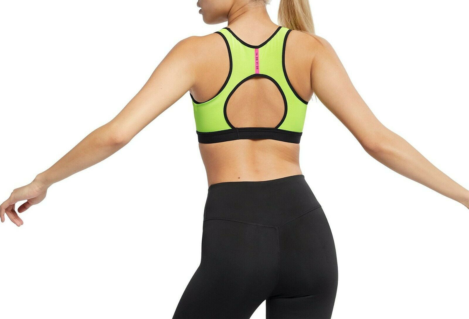 Nike Classic Tech Pack Women's Medium Support Sports Bra Size XS 
