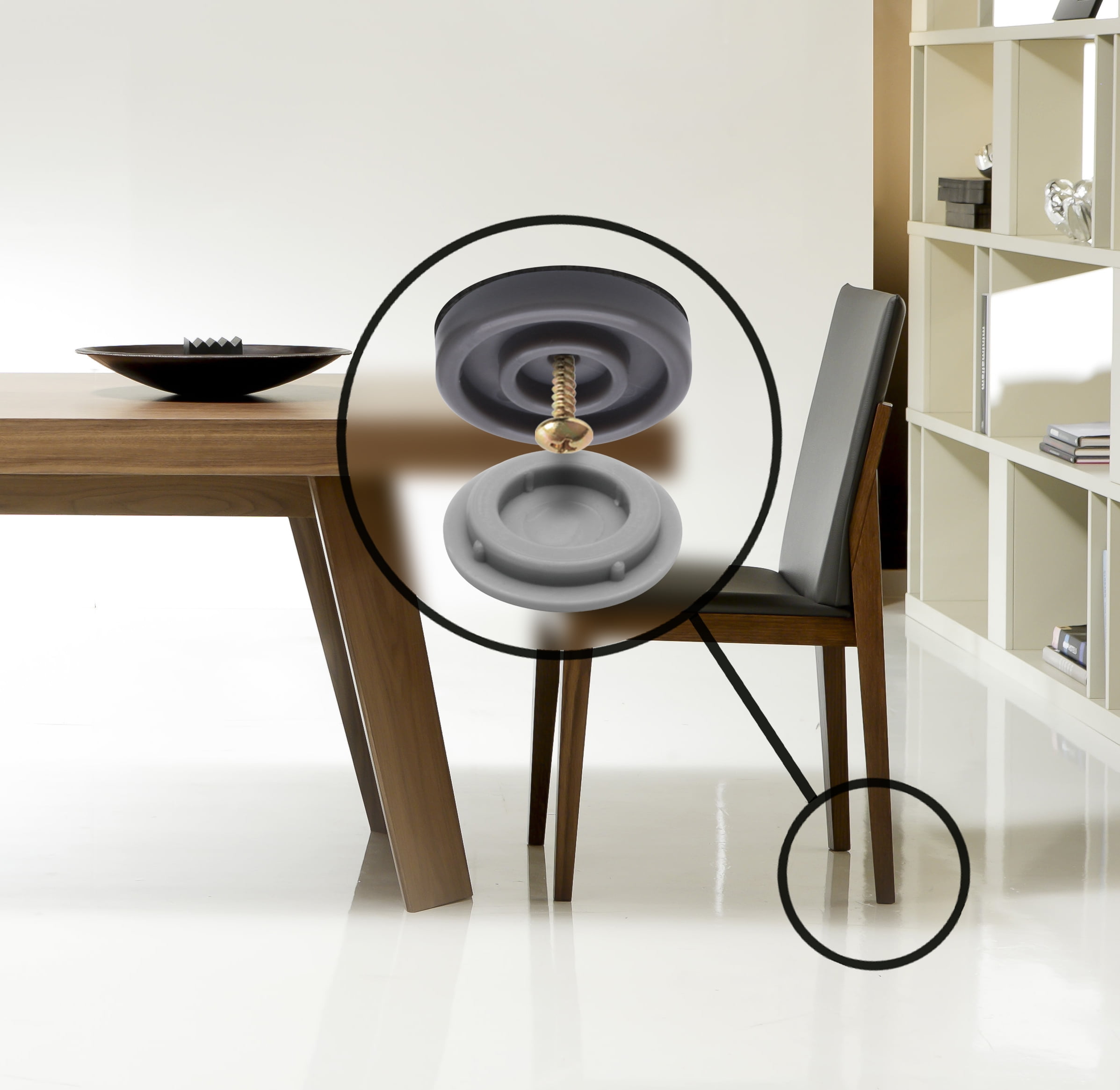 STOP FURNITURE MOVING & SLIDING ON HARD FLOOR SURFACES: Gorilla