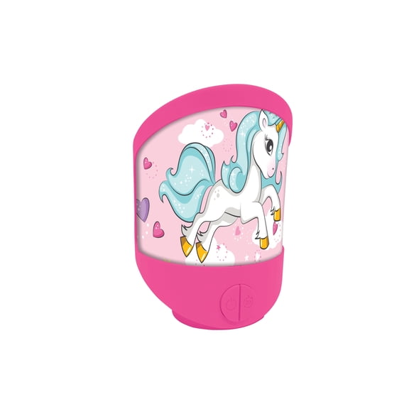 Lexibook Unicorn night light for children's room, soft light, battery operated