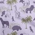 thumbnail image 1 of oneOone Velvet Amethyst Fabric Tropical Animal Sewing Fabric By The Yard Printed Diy Clothing Sewing Supplies 58 Inch Wide, 1 of 4
