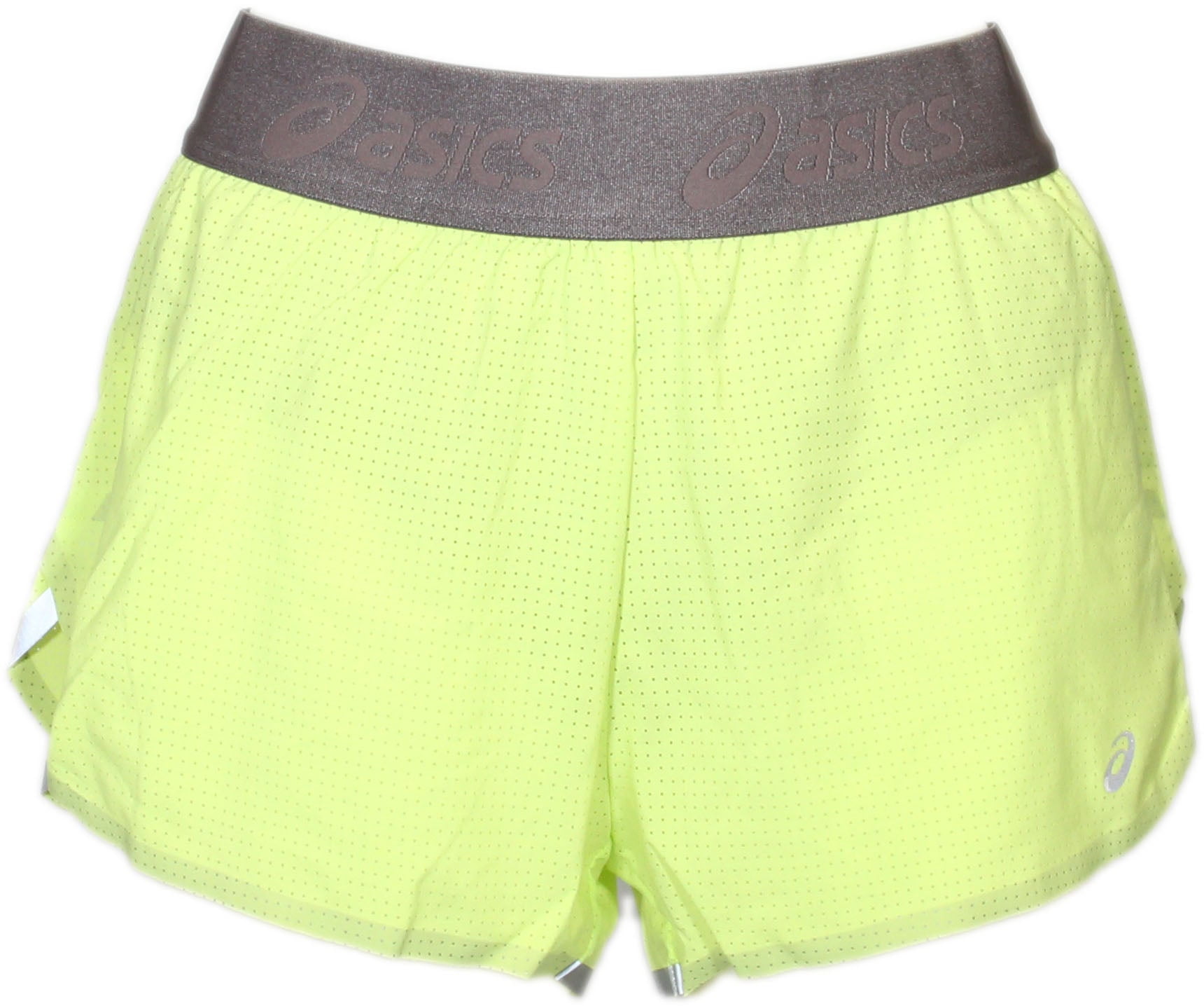 Asics Womens Fuzex Split Short Athletic Shorts Performance