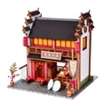 thumbnail image 1 of 1:24 Casa De Muñecas En Miniatura De Madera Con Muebles Y Accesorios De Luces LED Sunnimix Casa de muñecas en miniatura de bricolaje, 1 of 8