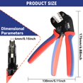 thumbnail image 5 of Palanca de trinquete HKS YM-58BS 24-16 AWG para prensar, 5 of 5