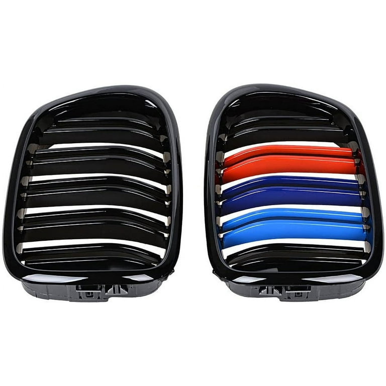 Front GRILLE for BMW 5 Series E39, Double Slats Design