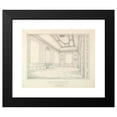 thumbnail image 2 of Henry Hodge 24x20 Black Modern Framed Museum Art Print Titled - Harcourt House Cavendish Square, the Dining Room (1880), 2 of 5