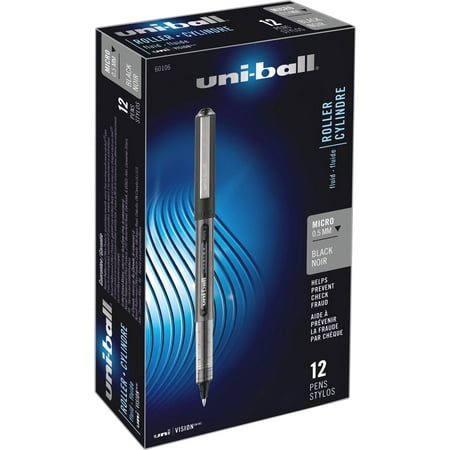 Uni-Ball Vision Rollerball Pens, 1 Dozen (Quantity)