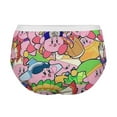 thumbnail image 4 of Play Kirby Women's Brief Lady Lace Underwear Breathable Elastic Sexy Bikini Hipster Panties, 4 of 6
