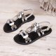 thumbnail image 5 of Correas de Tacón para Tacones Altos Negro Open Toe Vintage Sandalias Mujeres Primavera Verano, Zapatos Elegantes con Tacón Grueso Envuelto con Correa de Tobillo, 5 of 9