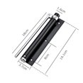 thumbnail image 2 of Charnière de Porte Réglable Fermeture Automatique en Acier Inoxydable Ressort de Porte Automatique pour Maison, Facile à Installer, 2 of 7
