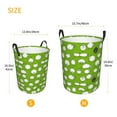thumbnail image 4 of KLL Funny Sheep Doing Yoga Waterproof Foldable Laundry Hamper Bucket with Handles for Storage Bin,Kids Room,Home Organizer (Medium ), 4 of 7