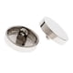 thumbnail image 5 of 10 Uds botón de Metal de caña redonda adorno de para manualidades de costura para decoración de ropa 25mm Hugo Botones metálicos de caña, 5 of 7