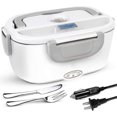 thumbnail image 2 of SUTENGDA 12V /24V /110V Stainless Steel Electric Heating Lunch Box for home Car Office School, 2 of 10