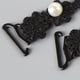 thumbnail image 3 of Correas para sujetador de mujer, ropa interior ajustable con encaje de flores, correa para sujetador, correa de hombro de repuesto, 3 of 6